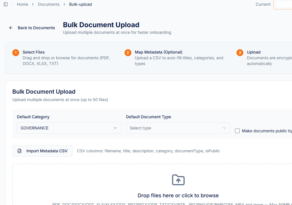 Documents product preview